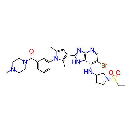 Chemical structure of BindingDB Monomer ID 791996