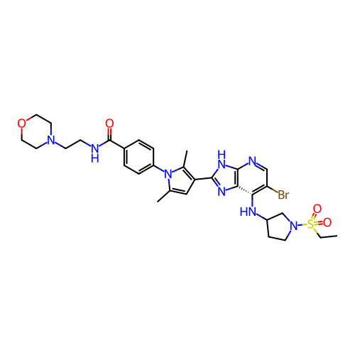 Chemical structure of BindingDB Monomer ID 791998
