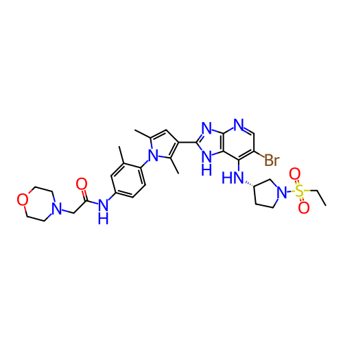 Chemical structure of BindingDB Monomer ID 792005
