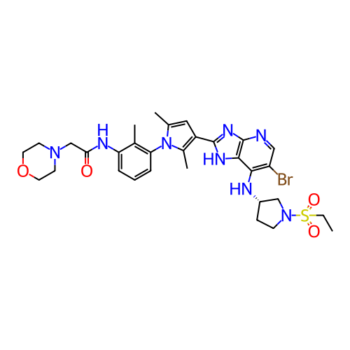Chemical structure of BindingDB Monomer ID 792013