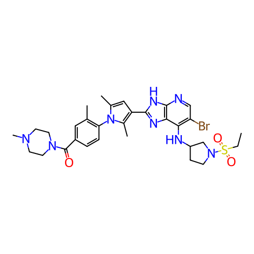 Chemical structure of BindingDB Monomer ID 792025