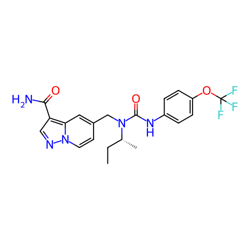 Chemical structure of BindingDB Monomer ID 793255
