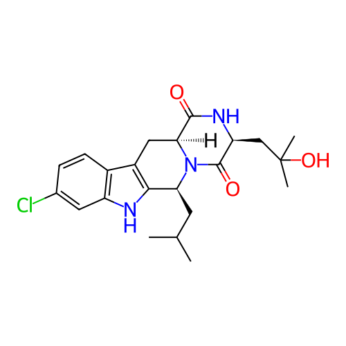 Chemical structure of BindingDB Monomer ID 793306