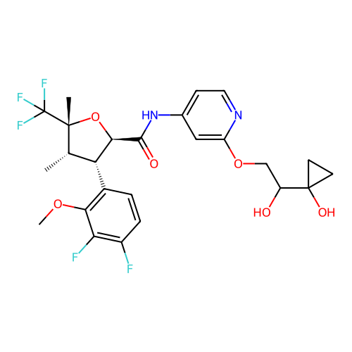 Chemical structure of BindingDB Monomer ID 793726