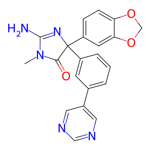 Chemical structure of BindingDB Monomer ID 796665